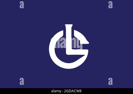 Alphabetischer Logo-Design-Vektor ursprünglicher Logo-Vektor Stock Vektor