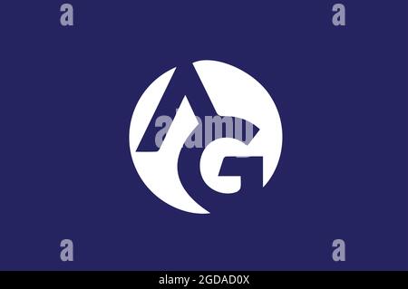 Alphabetischer Logo-Design-Vektor ursprünglicher Logo-Vektor Stock Vektor