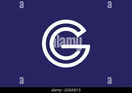 Alphabetischer Logo-Design-Vektor ursprünglicher Logo-Vektor Stock Vektor