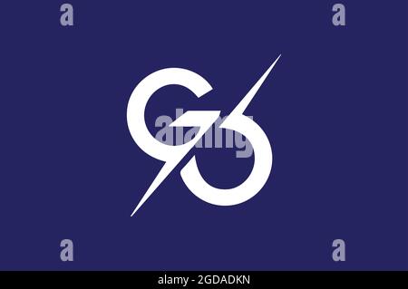 Alphabetischer Logo-Design-Vektor ursprünglicher Logo-Vektor Stock Vektor