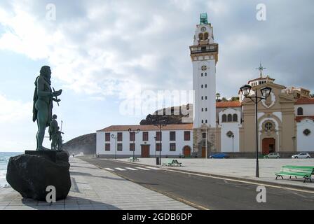 Basilica de Nuestra Senora de Candelaria, Candelaria, Santa Cruz de Tenerife, Teneriffa, Kanarische Inseln, Spanien Stockfoto