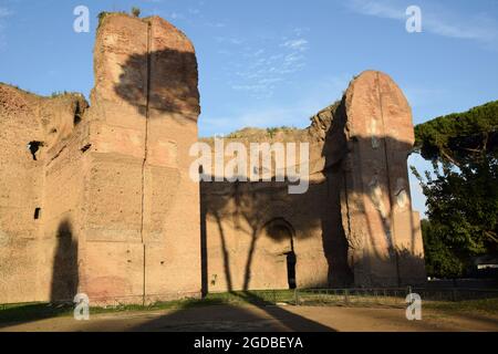 Thermae Antoninianae - Caracalla-Thermen in Rom, Italien Stockfoto