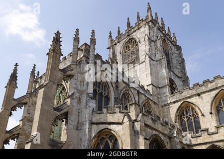 St Marys Church Beverley Yorkshire, eine anglikanische Pfarrkirche aus dem 12. Jahrhundert, Beverley, Yorkshire, Großbritannien Stockfoto