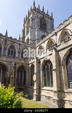 St Marys Church Beverley Yorkshire, eine anglikanische Pfarrkirche aus dem 12. Jahrhundert, Beverley, Yorkshire, Großbritannien Stockfoto