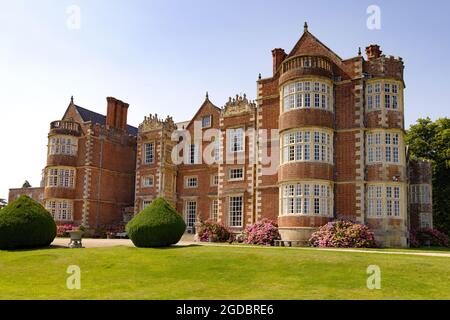 Burton Agnes Hall, ein elisabethisches Herrenhaus aus dem 17. Jahrhundert, erbaut im 16. Jahrhundert, East Yorkshire England Stockfoto