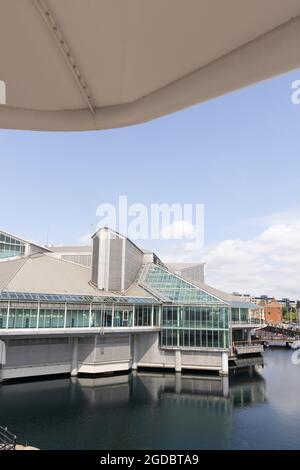 Moderne Architektur Großbritannien; Princes Quay Hull, ein modernes Einkaufszentrum im Stadtzentrum, Kingston upon Hull, Yorkshire Großbritannien Stockfoto