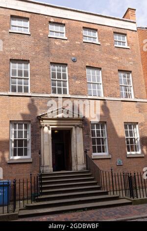 The Maister House, umgebaut 1743, High Street, Hull Old Town, Kingston upon Hull Yorkshire UK Stockfoto