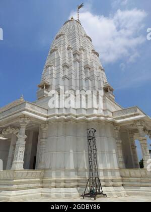 Birla Tempel befindet sich in Jaipur, Rajasthan, Indien Stockfoto