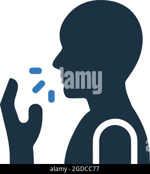 Body, Corona Symptoms Icon - Verwenden Sie für kommerzielle Zwecke, Printmedien, Web oder jede Art von Design-Projekten. Vektor-EPS-Datei. Stock Vektor