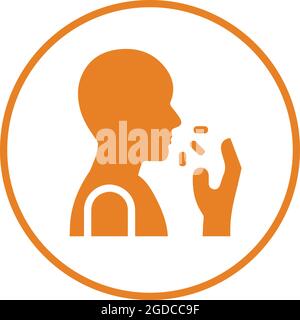 Body, Corona Symptoms Icon - Verwenden Sie für kommerzielle Zwecke, Printmedien, Web oder jede Art von Design-Projekten. Vektor-EPS-Datei. Stock Vektor