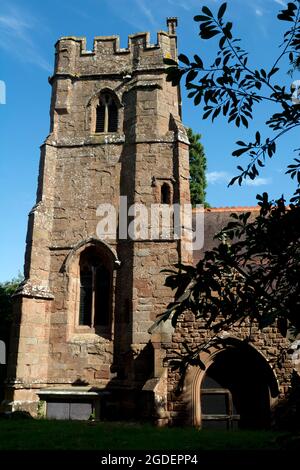 St. John the Baptist Church, Wappenbury, Warwickshire, England, Großbritannien Stockfoto