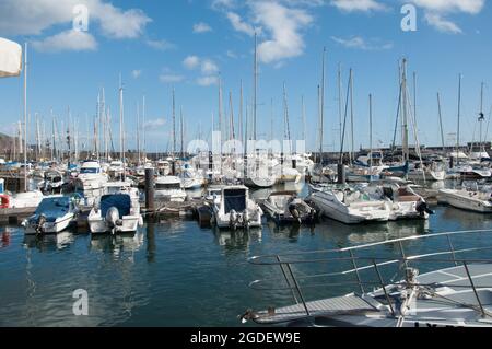 Die Marina, Funchal, Madeira, Portugal, Europa Stockfoto