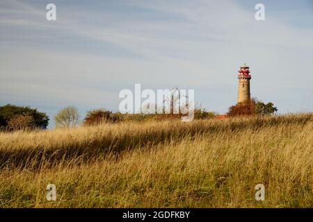 Leuchtturm in Cap Arkona auf der Insel Rügen in Deutschland Stockfoto