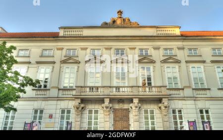 Warschau, Nowy Swiat Street, HDR-Bild Stockfoto