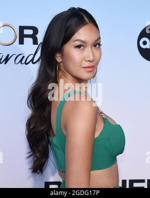 12. August 2021, Santa Monica, Kalifornien, USA: Tammy Ly nimmt an ABC's ''Bachelor in Paradise'' und ''The Ultimate Surfer'' Premiere Teil. (Bild: © Billy Bennight/ZUMA Press Wire) Stockfoto