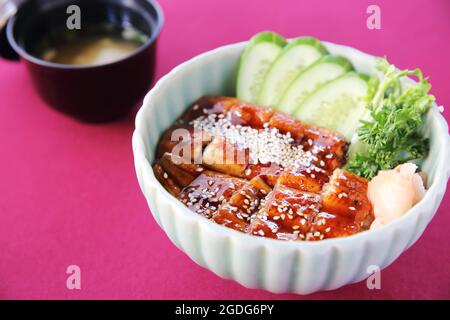 Unagi don Stockfoto