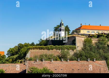 Festung Petrovaradin In Novi Sad - Serbien. Stockfoto
