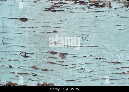 Blau Holz Textur Hintergrund aus natürlichen Baum. Die Holzplatte hat ein schönes altes Muster, das leer ist Stockfoto