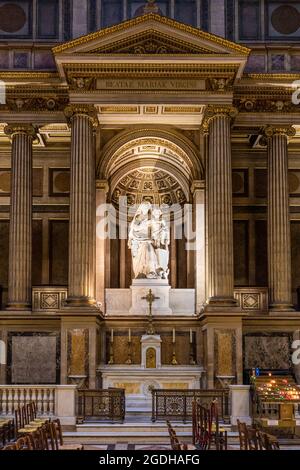 Ändern von L'Eglise Sainte-Marie-Madeleine-oder Kirche Madeleine, Paris, Ile-de-France, Frankreich Stockfoto