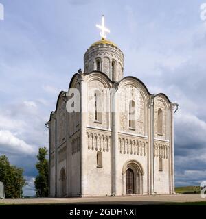 Kathedrale des Hl. Demetrius in Wladimir, Russland Stockfoto