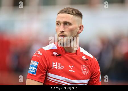 Ethan Ryan (23) von Hull KR während des Spiels Stockfoto