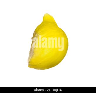 Durian, der König der Früchte Thailands. Abgeschält, so dass nur das Fleisch zu essen. Beschneidungspfad. Stockfoto