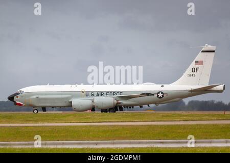 Boeing RC-135U Kampfeinsatz gesendet Stockfoto