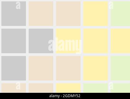 Abstrakte geometrische Farbpixel generative Kunstdarstellung Stock Vektor