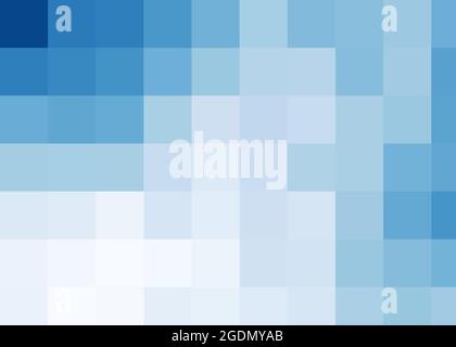 Abstrakte geometrische Farbpixel generative Kunstdarstellung Stock Vektor
