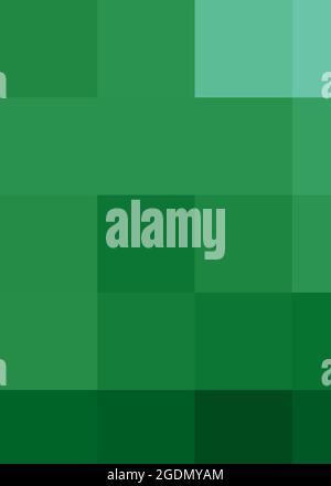 Abstrakte geometrische Farbpixel generative Kunstdarstellung Stock Vektor