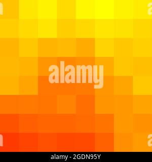 Abstrakte geometrische Farbpixel generative Kunstdarstellung Stock Vektor