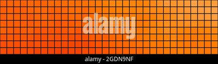 Abstrakte geometrische Farbpixel generative Kunstdarstellung Stock Vektor