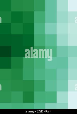 Abstrakte geometrische Farbpixel generative Kunstdarstellung Stock Vektor