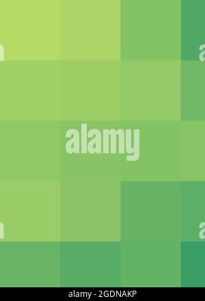 Abstrakte geometrische Farbpixel generative Kunstdarstellung Stock Vektor