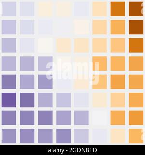 Abstrakte geometrische Farbpixel generative Kunstdarstellung Stock Vektor