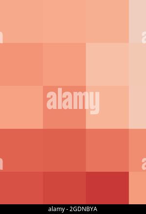 Abstrakte geometrische Farbpixel generative Kunstdarstellung Stock Vektor