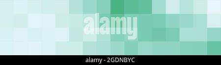 Abstrakte geometrische Farbpixel generative Kunstdarstellung Stock Vektor