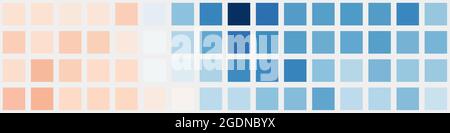 Abstrakte geometrische Farbpixel generative Kunstdarstellung Stock Vektor