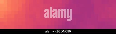 Abstrakte geometrische Farbpixel generative Kunstdarstellung Stock Vektor