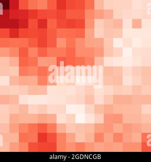 Abstrakte geometrische Farbpixel generative Kunstdarstellung Stock Vektor