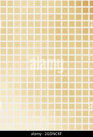 Abstrakte geometrische Farbpixel generative Kunstdarstellung Stock Vektor