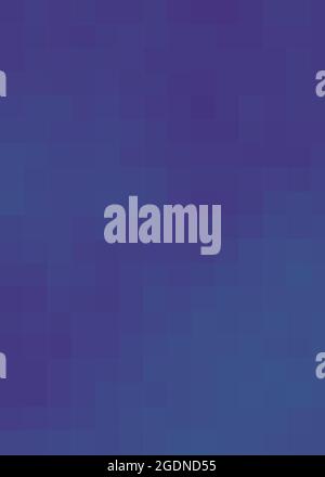 Abstrakte geometrische Farbpixel generative Kunstdarstellung Stock Vektor