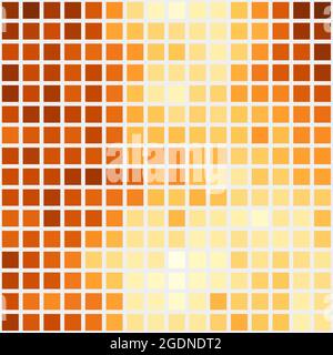 Abstrakte geometrische Farbpixel generative Kunstdarstellung Stock Vektor