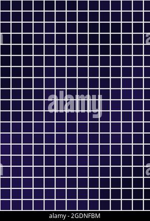 Abstrakte geometrische Farbpixel generative Kunstdarstellung Stock Vektor