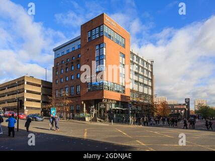 Student Gallery Apartments im Stadtzentrum von Glasgow Stockfoto