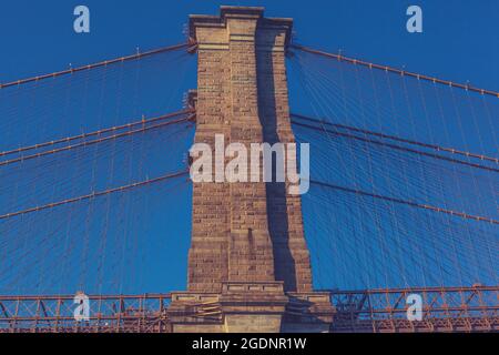 Straßen von Dumbo New York Stockfoto