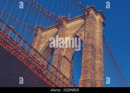 Straßen von Dumbo New York Stockfoto