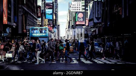 Straßen von Dumbo New York Stockfoto