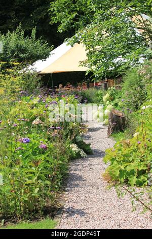 Garten Hortus Botanicus Stockfoto