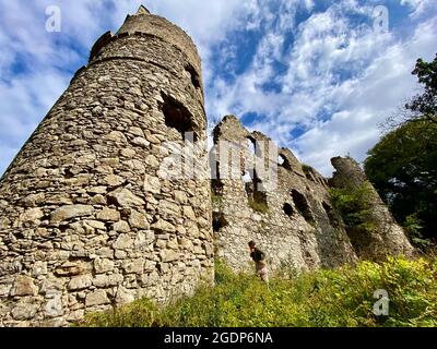 boyne Castle portsoy schottland Stockfoto